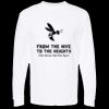 Unisex Gold Soft Touch Long Sleeve T-Shirt Thumbnail