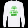 Unisex Gold Soft Touch Long Sleeve T-Shirt Thumbnail