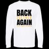 Unisex Gold Soft Touch Long Sleeve T-Shirt Thumbnail
