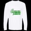 Unisex Gold Soft Touch Long Sleeve T-Shirt Thumbnail