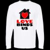 Unisex Gold Soft Touch Long Sleeve T-Shirt Thumbnail