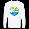 Unisex Gold Soft Touch Long Sleeve T-Shirt Thumbnail