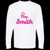 Unisex Gold Soft Touch Long Sleeve T-Shirt Thumbnail