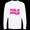 Unisex Gold Soft Touch Long Sleeve T-Shirt Thumbnail