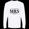 Unisex Gold Soft Touch Long Sleeve T-Shirt Thumbnail