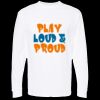 Unisex Gold Soft Touch Long Sleeve T-Shirt Thumbnail