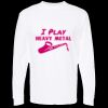 Unisex Gold Soft Touch Long Sleeve T-Shirt Thumbnail