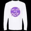 Unisex Gold Soft Touch Long Sleeve T-Shirt Thumbnail