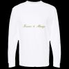 Unisex Gold Soft Touch Long Sleeve T-Shirt Thumbnail