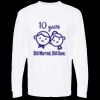 Unisex Gold Soft Touch Long Sleeve T-Shirt Thumbnail