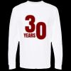 Unisex Gold Soft Touch Long Sleeve T-Shirt Thumbnail