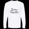 Unisex Gold Soft Touch Long Sleeve T-Shirt Thumbnail