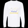 Unisex Gold Soft Touch Long Sleeve T-Shirt Thumbnail