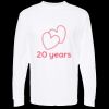 Unisex Gold Soft Touch Long Sleeve T-Shirt Thumbnail