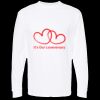 Unisex Gold Soft Touch Long Sleeve T-Shirt Thumbnail