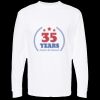 Unisex Gold Soft Touch Long Sleeve T-Shirt Thumbnail