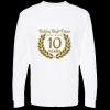 Unisex Gold Soft Touch Long Sleeve T-Shirt Thumbnail