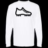 Unisex Gold Soft Touch Long Sleeve T-Shirt Thumbnail