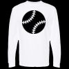 Unisex Gold Soft Touch Long Sleeve T-Shirt Thumbnail