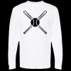 Unisex Gold Soft Touch Long Sleeve T-Shirt Thumbnail