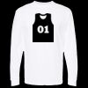 Unisex Gold Soft Touch Long Sleeve T-Shirt Thumbnail