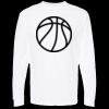 Unisex Gold Soft Touch Long Sleeve T-Shirt Thumbnail