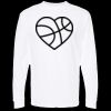Unisex Gold Soft Touch Long Sleeve T-Shirt Thumbnail