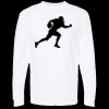 Unisex Gold Soft Touch Long Sleeve T-Shirt Thumbnail