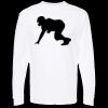 Unisex Gold Soft Touch Long Sleeve T-Shirt Thumbnail