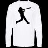 Unisex Gold Soft Touch Long Sleeve T-Shirt Thumbnail