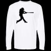 Unisex Gold Soft Touch Long Sleeve T-Shirt Thumbnail