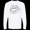 Unisex Gold Soft Touch Long Sleeve T-Shirt Thumbnail