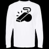 Unisex Gold Soft Touch Long Sleeve T-Shirt Thumbnail
