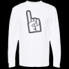Unisex Gold Soft Touch Long Sleeve T-Shirt Thumbnail