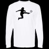Unisex Gold Soft Touch Long Sleeve T-Shirt Thumbnail