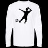 Unisex Gold Soft Touch Long Sleeve T-Shirt Thumbnail