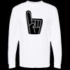 Unisex Gold Soft Touch Long Sleeve T-Shirt Thumbnail