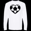 Unisex Gold Soft Touch Long Sleeve T-Shirt Thumbnail