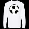 Unisex Gold Soft Touch Long Sleeve T-Shirt Thumbnail