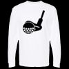 Unisex Gold Soft Touch Long Sleeve T-Shirt Thumbnail