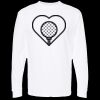 Unisex Gold Soft Touch Long Sleeve T-Shirt Thumbnail