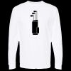 Unisex Gold Soft Touch Long Sleeve T-Shirt Thumbnail
