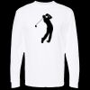 Unisex Gold Soft Touch Long Sleeve T-Shirt Thumbnail