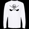 Unisex Gold Soft Touch Long Sleeve T-Shirt Thumbnail