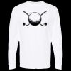 Unisex Gold Soft Touch Long Sleeve T-Shirt Thumbnail