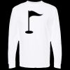 Unisex Gold Soft Touch Long Sleeve T-Shirt Thumbnail