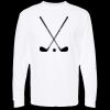 Unisex Gold Soft Touch Long Sleeve T-Shirt Thumbnail