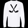 Unisex Gold Soft Touch Long Sleeve T-Shirt Thumbnail
