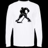 Unisex Gold Soft Touch Long Sleeve T-Shirt Thumbnail