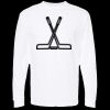 Unisex Gold Soft Touch Long Sleeve T-Shirt Thumbnail
